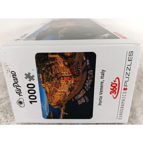 Porto Venere Italy 1000 Piece Jigsaw Puzzle Air Pano by Eurographics - Picture 2 of 4